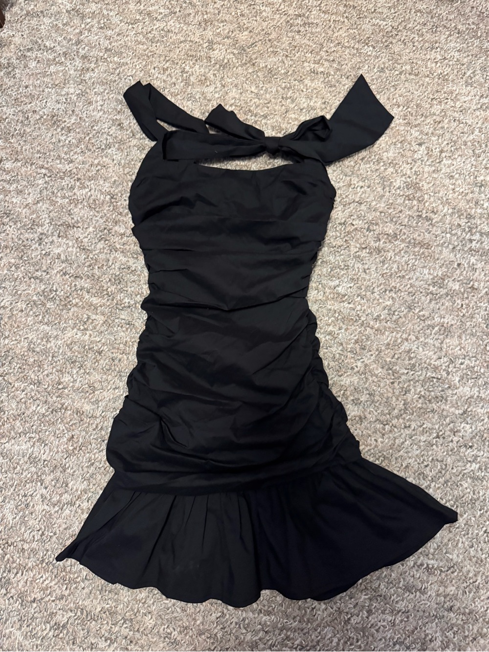 Peppermayo Black Alone with you Mini Dress